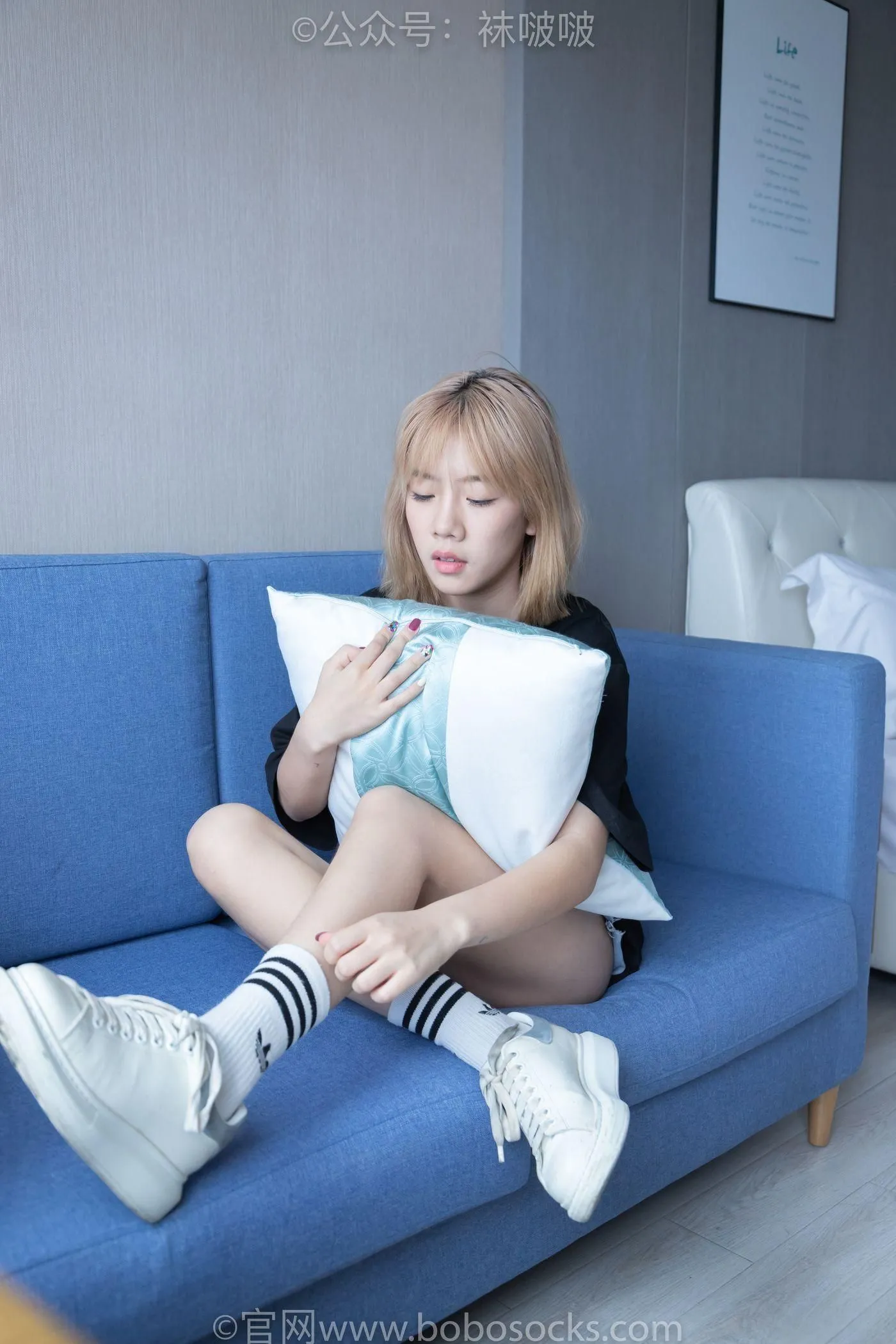 [BoBoSocks袜啵啵]NO.003 果冻-麦昆鞋、白色脏棉袜 [133P]插图3